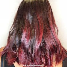 Global Hair Colour, Manic Panic Hair Color, Manic Panic Hair, Hair Color Mahogany, Unicorn Hair Color, Mahogany Hair, Global Hair, Gel Hair, Short Hair Up