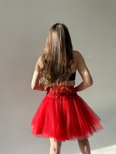 Vintage 90s GIANNI VERSACE Tutu Tulle Skirt. Red Mini Skirt. - Etsy Red Fitted Tulle Tutu Dress, Fitted Red Tulle Tutu Dress, Fitted Red Tutu Dress For Summer, Red Tulle Skirt For Summer, Red Summer Tulle Petticoat, Summer Red Tulle Petticoat, Fitted Red Tulle Petticoat, Red Mini Skirt For Costume Party, Party Mini Skirt Petticoat