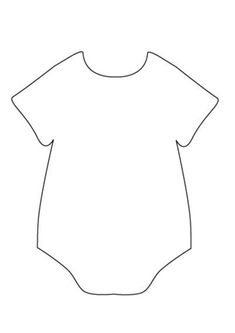 the front and back view of a baby's bodysuit, with short sleeves