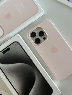 an iphone 11 is in its box next to it's new packaging, and the case has been opened