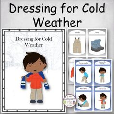 the dress up clothes for cold weather is shown