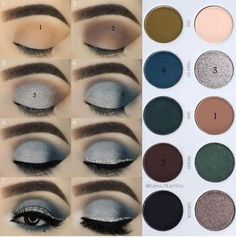 10+ combinaciones de tonos de maquillajes de ojos Baking Makeup Technique, Brown Eyes Eye Makeup, Eye Makeup For Brown Eyes, Eye Makeup Natural, Baking Makeup, Makeup Coverage, Makeup Glam, Dark Magic