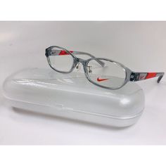 New Kids Nike 5008af 032 Grey & Red Eyeglasses 47/17/130 With Nike Case Ref#010 ***Please Follow Our Store For New Collections And Styles Being Added Daily*** To Follow Our Store Please Click Here: Https://Www.Ebay.Com/Str/Eyewearyouwearoptics We Strive For Your 100% Satisfaction! We Have Over 35 Years Serving The Optical Industry. Visit Our Store To See All Of The Designer Collections We Carry, With Over 30 Brands You Will Find Eyeglasses And Sunglasses For Men, Women And Children. Our Merchand Nike Case, Red Eyeglasses, Pink Eyeglasses, Deep Royal Blue, Blue Cases, Lapis Blue, Nike Accessories, Sunglasses For Men, Dark Teal