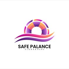 Safe Balance Gradient Logo Logo Template Logo Gradient, Gradient Logo, Design Templates, Logo Templates, Template Design, ? Logo, Design