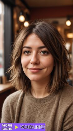 23 Chic Long Bob Haircuts for Chubby Faces - Styles to Flatter & Enhance Feathered Long Bob, Chubby Girl Haircut, Choppy Bob Hairstyles For Thick Hair, Long Asymmetrical Bob, Hairstyles For Fat Faces, Long Angled Bob, Chubby Face Haircuts, Vintage Curls