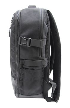 Carry your essentials in this commuter backpack constructed with a plethora of pockets inside and out. Zip around closure Single top handle, adjustable padded shoulder straps Polyester Imported Functional Pockets Laptop Backpack For Commuting, Commuting Laptop Backpack With Functional Pockets, Black Everyday Backpack With Multiple Pockets, Everyday Black Backpack With Multiple Pockets, Black School Backpack With Multiple Pockets, Black Backpack With Multiple Pockets, Black Travel Backpack With Functional Pockets, Black Laptop Bag With Functional Pockets For School, Functional Commuting Backpack With Adjustable Strap