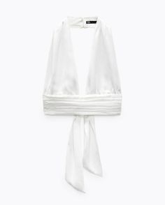 Cheap White Zara Skirt, Frilly Top, Black Cropped Tank, Black Crop Top Tank, Zara Crop Top, Zara White, Ruffled Sleeve Top, Satin Top, Floral Crop Tops