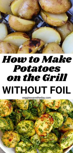 how to make potatoes on the grill without foil