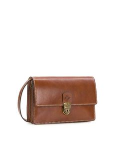 Lanza Crossbody Organizer - Heritage – Patricia Nash Leather Interior, Full Grain Leather, Perfect Match, Messenger Bag, Fashion Bags, Zip Pockets, Bags Designer, Satchel, Sleek