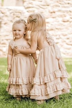 Nellie | Bailey's Blossoms | Infant - Toddler Girl's | Ruffle Maxi Dre – Charlie Rae Kids Maxi Dresses, Kids Maxi, Blush Maxi Dress, Champagne Dress, Dress Champagne, Ruffle Maxi Dress, Twirl Dress, Ruffled Maxi Dress, Toddler Girl Dresses