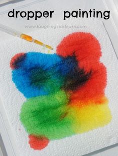 an art project for kids to do with watercolors