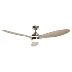 a ceiling fan with a light on it