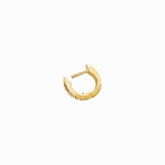 Elegant, tasteful gold vermeil hoops with diamonds on the front half. Hoops With Diamonds, Goddess Bracelet, Huggie Earrings Gold, Huggie Earrings Silver, Diamond Huggie Earrings, Astrology Necklace, Forever Gifts, Huggie Earring, Goddess Necklace