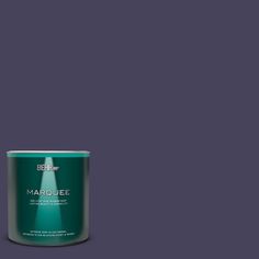 a can of marjoiee paint on a gray background