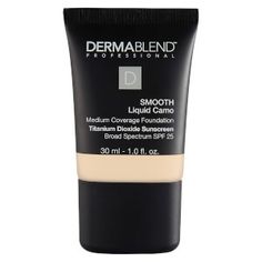 Dermablend Smooth Liquid Foundation Make-Up with SPF25 for Medium to High Coverage (Various Shades) Foundation For Dry Skin, Medium Coverage Foundation, Wedding Makeup Tips, Estee Lauder Double Wear, Make Up Looks, Dermatologist Recommended, Broad Spectrum Sunscreen, No Foundation Makeup, Makeup Reviews