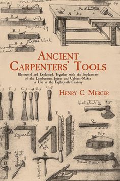 an ancient carpenter's tools book