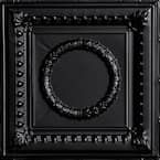 an artistic black and white photo of a square frame with a circle in the center