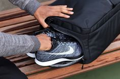 Casual Nylon Gym Bag For Workout, Functional Everyday Breathable Travel Bag, Sporty Nylon Bags For Training, Sporty Nylon Training Bag, Functional Gym Backpack, Functional Breathable Travel Bag, Athleisure Workout Bags, Sporty Nylon Gym Bag With Breathable Material, Sporty Gym Bag For Sports