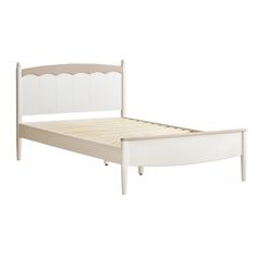 the bed frame is made up and ready to be used as a child's bed