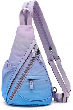 KL928 Canvas Sling Bag - Small Crossbody Backpack Shoulder Casual Daypack Rucksack for Men Women Canvas Sling Bag, Small Crossbody, Sling Bag, Luggage Bags, Small Bags, Backpacks, Canvas