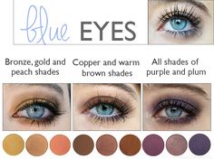 Colours that Emphasize your Eyes - Mateja's Beauty Blog Maquillage Yeux Cut Crease, Eyeshadow Tips, Behind Blue Eyes, Makeup 101, Maskcara Beauty