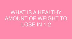 What is a healthy amount of weight to lose in 1-2 months? According to the Centers for Disease Control and Prevention (CDC) , it’s 1 to 2 pounds per week. That means, on average, that aiming for 4 to 8 pounds of weight loss per month is a healthy goal. How do you get rid […] 12 Week Body Transformation, Flatter Stomach, Build Muscle Mass, Healthy Goals, Ripped Body, Disease Control, Lose 30 Pounds