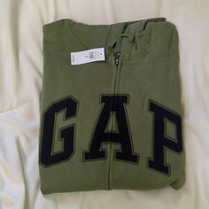 Brand New Green Gap Hoodie, Size L. Nwt. Gap Sporty Sweatshirt For Fall, Sporty Gap Hoodie For Fall, Gap Sweatshirt With Adjustable Hood For Fall, Gap Fleece Sweatshirt For Fall, Gap Hooded Sweatshirt For Spring, Gap Crew Neck Winter Hoodie, Gap Crew Neck Hoodie For Winter, Gap Winter Sweatshirt With Double-lined Hood, Gap Hoodie For Streetwear