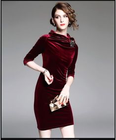 Elegant Red Blue Velvet Pencil Bodycon Dress - Uniqistic.com Elegant Sheath Bodycon Winter Dress, Elegant Winter Sheath Bodycon Dress, Elegant Winter Formal Bodycon Dress, Elegant Red Mini Dress For Winter, Elegant Bodycon Mini Dress For Holiday, Elegant Sheath Mini Dress For Winter, Elegant Winter Sheath Mini Dress, Elegant Holiday Bodycon Dress, Elegant Mini Length Bodycon Dress For Holidays