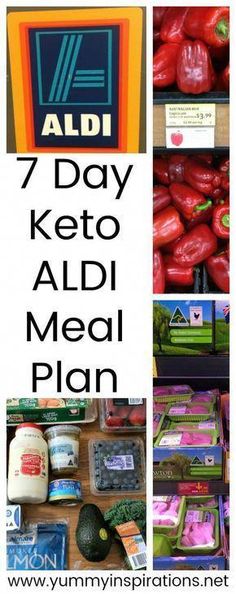 #KetoDietPlan Keto Aldi, A Week Of Meals, Shopping At Aldi, Week Of Meals, Aldi Meal Plan, Keto Shopping List, Desserts Keto, Low Carb Diets, Ketogenic Diet For Beginners