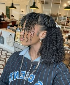 Mixed Curly Hair, Cute Curly Hairstyles, Girls Natural Hairstyles, Curly Hair Styles Easy, Hairdos For Curly Hair