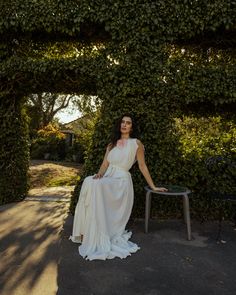 Effortlessly elegant, the Electrum link Pleated Maxi Dress features a flattering one shoulder design and understated ivory. The pleated details add texture and movement, while the flared silhouette and ruffle hem create a feminine and sophisticated look. Perfect for any occasion, this dress is a must-have for any stylish wardrobe. Sleeveless One Shoulder Wedding Dress With Ruffles, One Shoulder Ruffle Dress With Asymmetrical Neckline For Wedding, Ruffled One Shoulder Dress With Asymmetrical Neckline For Wedding, One Shoulder Dress With Ruffles For Wedding, One Shoulder Wedding Dress With Ruffles And Asymmetrical Neckline, White One Shoulder Ruffled Dress For Evening, White Ruffled One Shoulder Evening Dress, One Shoulder Ruffled Bridesmaid Maxi Dress, Elegant One Shoulder Bridesmaid Dress With Ruffles