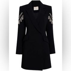 Reposhing This Item I Purchased From @Floresk85. Loved It, But Ready To Rotate For Something New. Questions? Leave A Comment Below! Black Blazer Style, Black Blazer Dress, Blazer Mini Dress, Dress Chanel, Business Outfits Women, Cinq A Sept, Blazer Style, Blazer Fashion, Marchesa