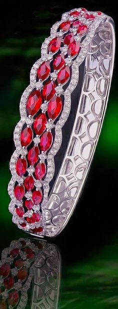 Ruby Jewelry Necklaces, Ruby And Diamond Necklace, Real Diamond Necklace, Diamond Earrings Design, Smart Jewelry