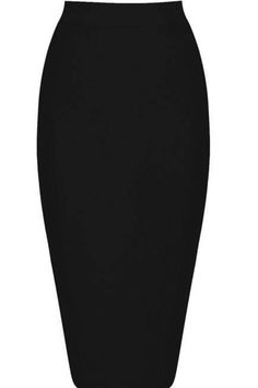 Hey there, style-savvy ladies! Let's talk about the perfect blend of chic and professional - our High Waisted Bodycon Pencil Skirt. This isn't just a pencil skirt; it's a fashion-forward staple for your work wardrobe. With a trendy back zipper detail, a flattering knee-length cut, and bodycon fit, you'll feel ready to conquer the office or hit the town.What's more? Confidence comes easy in this skirt, thanks to its figure-flattering high waist and modest above-the-knee length. It's tailored to c Sleek High Waist Fitted Pencil Skirt, Fitted Sleek Pencil Skirt For Work, Sleek Midi Skirt For Office, Chic Fitted Midi Pencil Skirt, Chic Knee-length Pencil Skirt For Night Out, Sleek Fitted Midi Pencil Skirt, Sleek Midi Length Skirt For Office, Sleek Knee-length Lined Pencil Skirt, Fitted Midi Skirt For Workwear