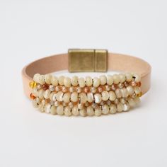 Mother of Pearl with Amber Trim & Yellow Zircon Bracelet – Dandelion Jewelry Dandelion Jewelry, Zircon Bracelet, Jewelry Gift Guide, Fine Gold Jewelry, Native American Beadwork, Gemstone Meanings, Jewelry Post, Meaningful Jewelry, Stacked Jewelry