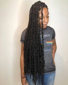 Havana Twist Braids, Hairstyles Trending, Big Box Braids Hairstyles, Natural Hair Oils, Twist Styles, Air Dry Hair, Girls Braids, Long Braids, Roots Hair