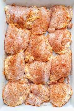 Chicken Thighs Crockpot Recipes, Easy Chicken Thigh Recipes Baked, Easy Chicken Thighs, Chicken Thighs In Oven, Easy Baked Chicken Thighs, Baked Boneless Chicken Thighs, Chicken Thigh Recipes Easy, Thigh Recipes Easy, Chicken Thighs Dinner