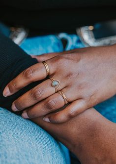 Originally designed to be paired with one of our Gemstone Rings, our Dune Ring stacks beautifully with any Stacking Bands and can hold it's own as a solo ring, too. Twisted wire is hand-shaped and made into a unique stacking ring. Available in 14kt Gold Fill + Sterling Silver. Handmade in Eau Claire, WI. Our jewelry is handmade so each piece will be unique and may vary slightly from what is pictured. Stackable Open Ring Jewelry For Promise, Stackable Open Midi Rings For Promise, Adjustable Everyday Rings With Round Band, Gold Opal Stackable Ring For Everyday Wear, Gold Stackable Opal Ring For Everyday, Everyday Gold Stackable Opal Ring, Adjustable Round Band Rings For Everyday Wear, Everyday Adjustable Round Band Rings, Dainty Adjustable Stackable Rings