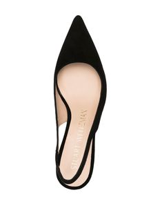 Slingback Heels, Slingback Heel, Slingback Pump, Black Pumps, Stiletto Heel, Christian Louboutin Pumps, Cute Shoes, Stuart Weitzman, Black Suede