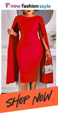 Red Casual Elegant Solid Split Joint Fold Asymmetrical O Neck One Step Skirt Dresses Red And Gold Dress Formal, Church Attire For Women, Burgundy Dress Outfit, Drag Dresses, Dresses Coats, Dinner Party Outfits, Body Con Dress Outfit, Church Attire, Purple And Gold Dress