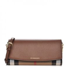 Authentic Burberry House Check Derby Leather Canvas Henley Crossbody Bag Clutch Color: Tan New With Tags Size: 8.5”X 4”X 1.5” Outer - Tan Leather And Checked Canvas Lining - Leather Embossed With 'Burberry' Signature At Top Detachable, Adjustable Leather Strap Strap Drop 19.7-21.7" One Interior Zip Pocket 12 Card Slots Flap Foldover Top With Magnetic Closure Brown Crossbody Wallet On Chain For Travel, Classic Wallet On Chain Shoulder Bag For Travel, Classic Brown Wallet On Chain With Detachable Strap, Luxury Brown Crossbody Wallet On Chain, Luxury Brown Wallet On Chain Crossbody, Travel Wallet On Chain With Detachable Strap In Brown, Brown Logo, Browning Logo, Wallet On Chain