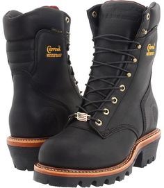 Chippewa Logger Boots, Mens Tall Boots, Mens Work Boots, Chippewa Boots, Pull On Work Boots, Mens Waterproof Boots, Tattooed Men, Logger Boots, Leather Work Boots