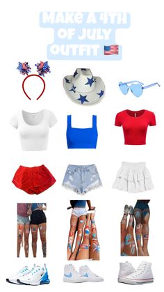 Fourth If July Outfits, Summer Vision, Preppy Party, July Outfits, Pick Outfits, July Ideas, Casual Preppy Outfits, 4th Of July Outfits, Quick Outfits