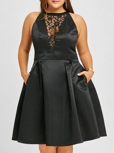 How to Dress an Apple Shaped Body - XOXOKAYMO Party Dress Inspiration, Vintage Party Dresses, Plus Size Party Dresses, Vestido Plus Size, Black Tie Dress, Black Party Dresses, Backless Prom Dresses, Plus Size Black, Black Party