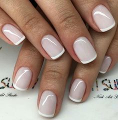 Manicure Colors, Nagel Tips, Nature Tattoos, Manicure Y Pedicure, French Tip Nails, Manicure E Pedicure, Nail Polish Colors