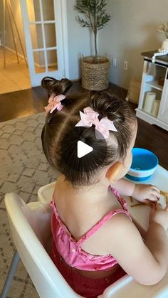 Tori Reed on Instagram: "Episode 12. | One of my favorites!! Easy Toddler Hairstyles 💖✨  • • • #easytoddlerhairstyles #toddlerhairstyles #shorthairstyles #shortbabyhair #toddlermoms  Easy toddler hair. Hair ideas for toddler girls. Toddler girl curly hair. Hair styles for toddlers. Girls toddler hair styles. Easy toddler hairstyles. Toddler hairstyles. Toddler girl hair ideas" Hair Styles For Toddlers, Toddler Wedding Hair, Curly Hair Hair Styles, Toddler Hair Styles, Toddler Curly Hair, Toddler Girl Hair, Short Hair For Kids, Kids Short Hair Styles