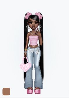 Pink Everskies, Imvu Outfits Ideas Cute, Movie Inspired Outfits, Fashion Gal, Cartoon Outfits, Virtual Fashion, Cute Everyday Outfits