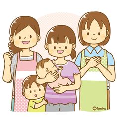 an image of a family that is holding their child in their arms and smiling at the camera