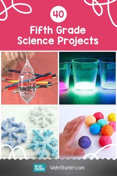 the top ten science projects for kids that are fun to do with their hands and fingers