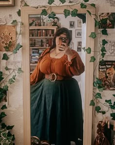 Witch Core Outfits Plus Size, Cottage Core Fashion Plus Size, Witchy Plus Size Outfits, Cottage Core Outfits Plus Size, Cottage Outfit, Plus Size Cottagecore, Cottage Core Clothes, Garden Outfit, Cottage Core Outfit